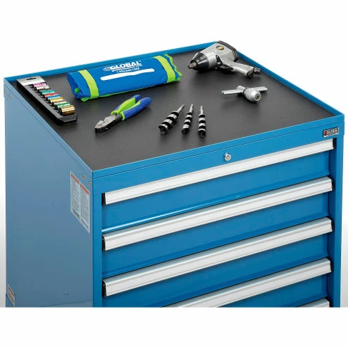 Coupon ❤️ Global Industrial™ Top Tray w/Vinyl Mat for 30"Wx27"D Modular Drawer Cabinet ❤️ - Image 6