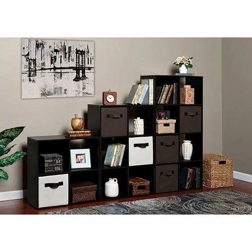 Deals ⌛ Comfort Products OneSpace 4-Cube Storage Organizer - Espresso ✨ - Image 3