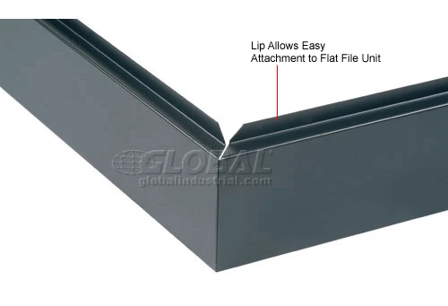 Buy ๐ฅฐ Interion By Global Industrial Interion® Flat File 46 Inch 5 Drawer Closed Base Black ๐ - Image 5