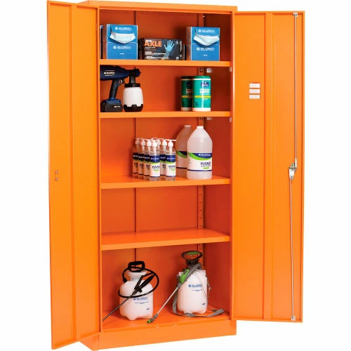 Cheap π Global Industrial Emergency Preparedness Cabinet, 36"Wx18"Dx78"H, Orange, Unassembled π₯ - Image 3