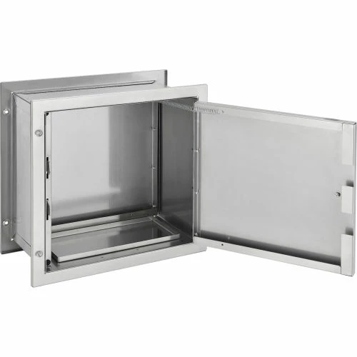 Brand new ⌛ Global Industrial Stainless Steel Specimen Pass-Thru Cabinet, Recessed, 13-1/4" x 6" x 12-3/4" 👍 - Image 2