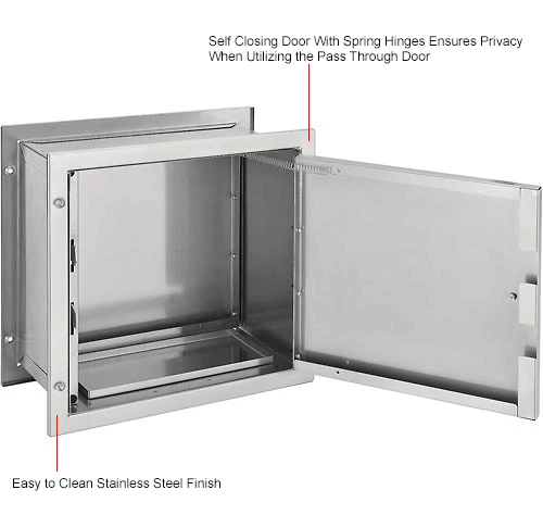 Brand new ⌛ Global Industrial Stainless Steel Specimen Pass-Thru Cabinet, Recessed, 13-1/4" x 6" x 12-3/4" 👍 - Image 13