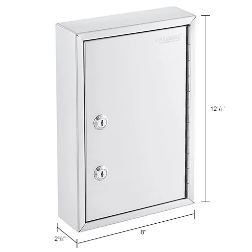Cheapest 🤩 Global Industrial™ Stainless Steel Medical Cabinet W/Double Key Locks, 8"Wx2-5/8"Dx12-1/8"H 🧨 - Image 17