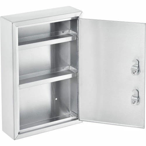 Cheapest 🤩 Global Industrial™ Stainless Steel Medical Cabinet W/Double Key Locks, 8"Wx2-5/8"Dx12-1/8"H 🧨 - Image 2