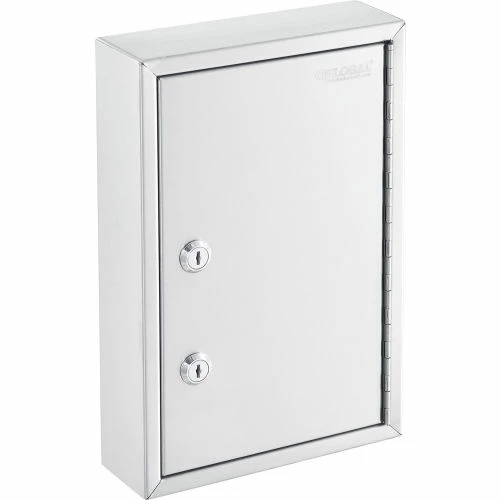 Cheapest 🤩 Global Industrial™ Stainless Steel Medical Cabinet W/Double Key Locks, 8"Wx2-5/8"Dx12-1/8"H 🧨 - Image 3