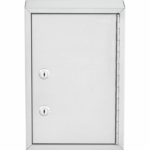 Cheapest 🤩 Global Industrial™ Stainless Steel Medical Cabinet W/Double Key Locks, 8"Wx2-5/8"Dx12-1/8"H 🧨 - Image 5