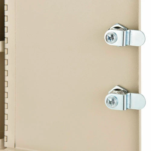 Brand new โ Global Industrial Medical Security Cabinet w/Double Key Locks, 8"W x 2-5/8"D x 12-1/8"H, Beige ๐ฅ - Image 9