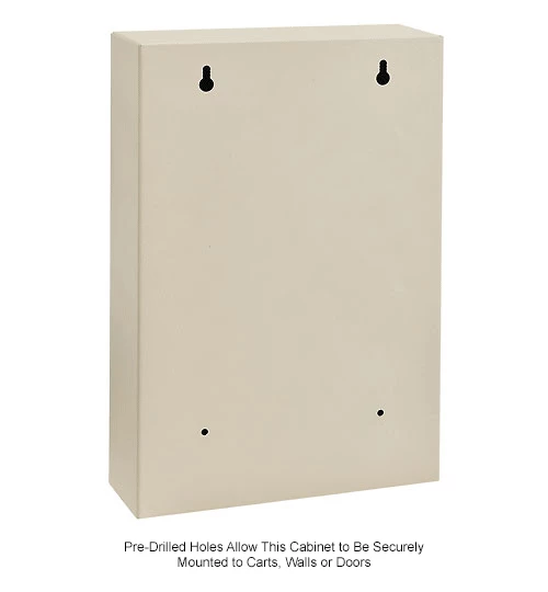 Brand new โ Global Industrial Medical Security Cabinet w/Double Key Locks, 8"W x 2-5/8"D x 12-1/8"H, Beige ๐ฅ - Image 17