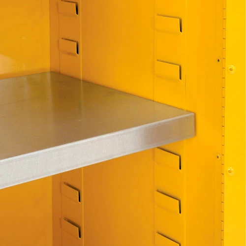 Promo 🥰 Global Industrial Flammable Cabinet, Manual Close Single Door, 16 Gallon, 23"Wx18"Dx44"H 🧨 - Image 4