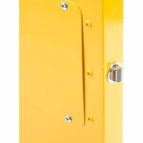 Promo 🥰 Global Industrial Flammable Cabinet, Manual Close Single Door, 16 Gallon, 23"Wx18"Dx44"H 🧨 - Image 11