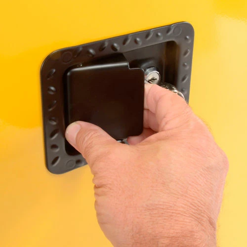 Promo 🥰 Global Industrial Flammable Cabinet, Manual Close Single Door, 16 Gallon, 23"Wx18"Dx44"H 🧨 - Image 17