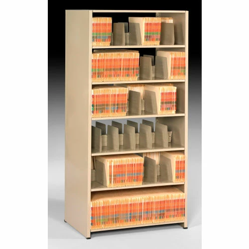 Flash Sale โจ Tennsco Imperial Shelving Starter W/ 6 Openings, 48"W x 12"D x 76"H, Sand ๐ฏ - Image 2