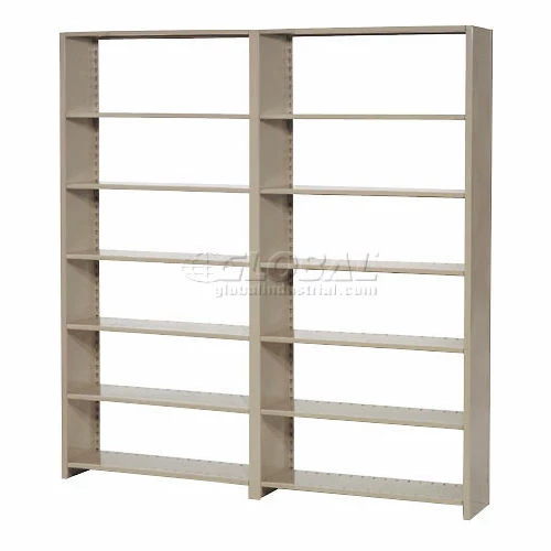 Brand new ๐ Tennsco Imperial Shelving Add-On 36x15x76 - 6 Openings Sand ๐ฏ - Image 7