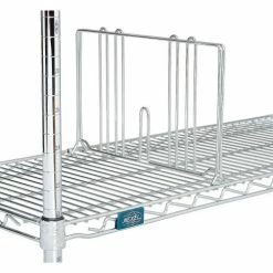 Cheap ⭐ Nexel® Chrome Divider, 14"D x 8"H 🎁