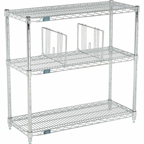 Cheap โญ Nexel® Chrome Divider, 14"D x 8"H ๐ - Image 3