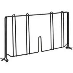 Coupon โ๏ธ Nexel® Black Epoxy Divider, 21"D x 8"H ๐