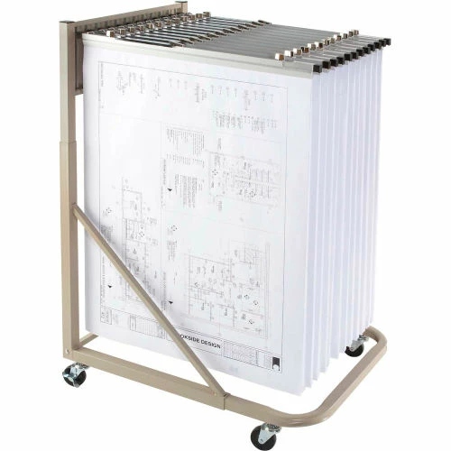 Top 10 ๐งจ Brookside Design Rolling Blueprint Stand Bundle W/Dozen Pivot Hangers & Dozen 18 ๐ - Image 7