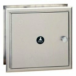 Promo 🥰 Bobrick® Recessed Specimen Pass-Thru Cabinet, Satin 👍