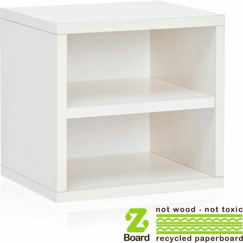 Top 10 โค๏ธ Way Basics Stackable Cube With Shelf, White ๐ - Image 3