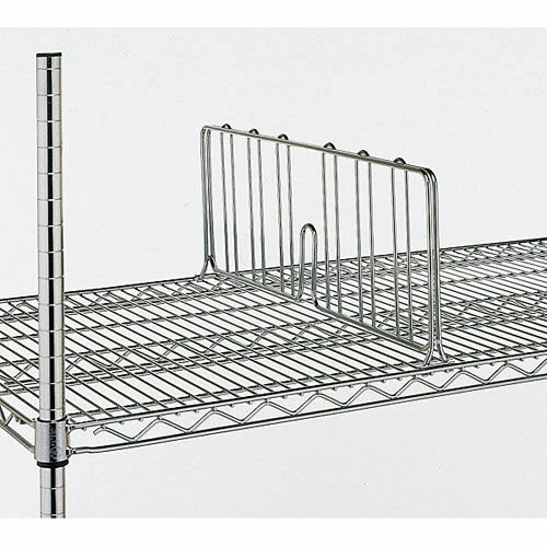 Discount ๐ Metro 8"H Shelf Dividers For Open-Wire Shelving - 24" ๐