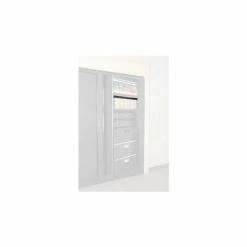 Discount 🎉 Datum Rotary File Cabinet Components, Letter Front Hanging Folder Rail, Black 🎁