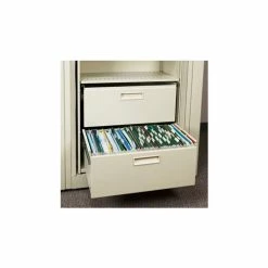 Buy 🛒 Datum Rotary File Cabinet Components, Legal File/Storage Drawer, Locking, Bone White ⭐