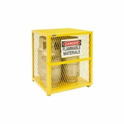 Best Pirce ✔️ Durham Mfg. Vertical Gas Cylinder Storage Cabinet EGCVC4-50 -Holds 4 20 Lb or 33.5 Lb LPG Cylinders Manual Close ❤️