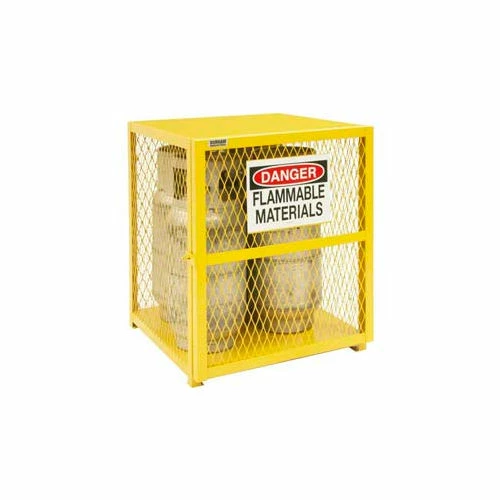 Best Pirce โ๏ธ Durham Mfg. Vertical Gas Cylinder Storage Cabinet EGCVC4-50 -Holds 4 20 Lb or 33.5 Lb LPG Cylinders Manual Close โค๏ธ