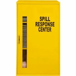 Coupon 🤩 Durham Mfg. Durham Spill Control Respirator Cabinet 057-50 - 19-7/8"W x 14-1/4"D x 32-3/4"H, Yellow ✨
