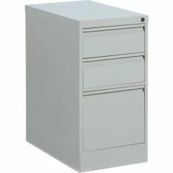 Top 10 😀 Global Furniture Group Global™ 1900 Series Freestanding Box/Box/File Pedestal 15"W x 22-5/8"D x 27-5/8"H Light Grey ⌛