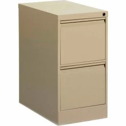 Budget 🌟 Global Furniture Group Global™ 1900 Series Freestanding File/File Pedestal 15"W x 22-5/8"D x 27-5/8"H Desert Putty 🎁