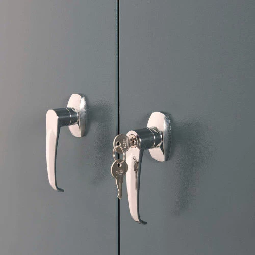 Coupon โ๏ธ Global Industrial Locking Storage Cabinet 36x18x42, 12 YL Stacking Bins, 2 Shelves Unassembled ๐ - Image 12