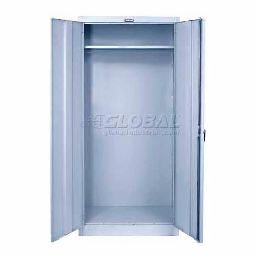 Cheapest ๐ Hallowell MedSafe Antimicrobial 835W18PL-AM Wardrobe Cabinet 36x18x78 Platinum Knock-Down โค๏ธ