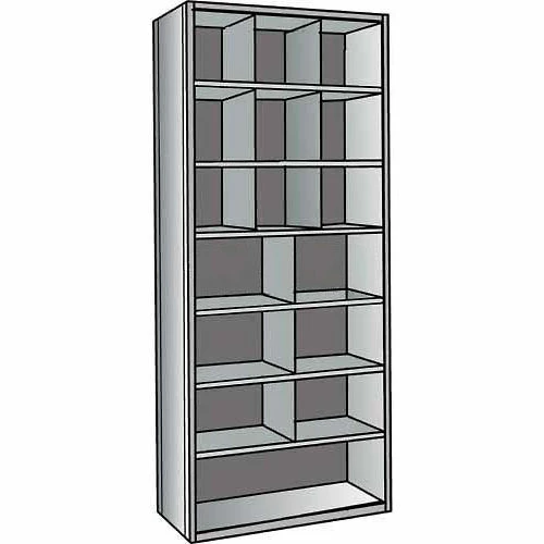Deals ๐ Hallowell A5533-24HG Hi-Tech Parts Bin Unit 36"W x 24"D x 87"H Gray Add-on 10 Bins ๐