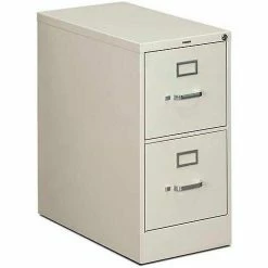 Promo ⭐ HON® - 310 Series 2 Drawer Vertical File 26-1/2"D Letter Light Gray ✔️