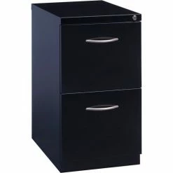 Best Pirce 👍 Hirsh Industries&#174 23" Deep Mobile Pedestal, File/File with Arch Pull Handles - Black 👍