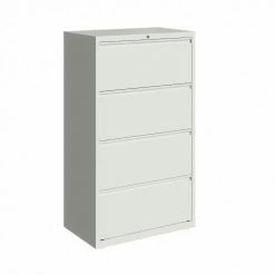 Hot Sale 😉 Hirsh Industries&#174 30" Wide 4-Drawer Lateral File Cabinet - White ✔️