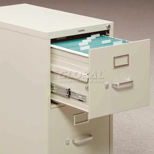 Cheapest ๐ฅฐ HON® 25"D 2 Drawer Vertical File - Letter - Gray w/ Lock โญ - Image 2