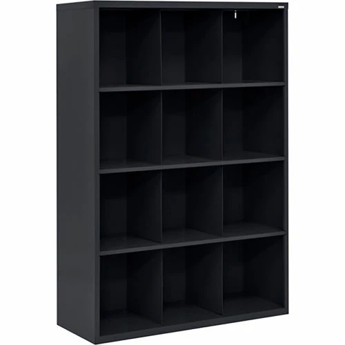 Cheapest ๐ Sandusky Cubbie Storage Organizer - 12 Sections - Black ๐ฏ