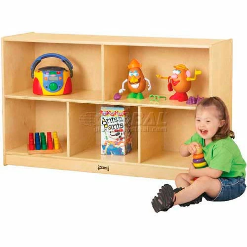 Outlet ๐ Jonti-Craft® Low Single Mobile Storage Unit, 48"W x 15"D x 29-1/2"H, Birch Plywood โ๏ธ