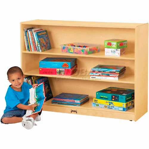 Best deal โญ Jonti-Craft® Mobile Adjustable Bookcase, 48"W x 15"D x 35-1/2"H, Birch Plywood ๐งจ
