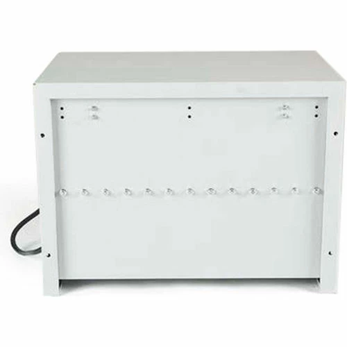 Best Sale ๐ Luxor Wall/Desk Tablet Charging Cabinet For 12 Devices, 19"W x 13"D x 14"H, Gray ๐ฏ - Image 5