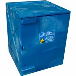 Flash Sale 🛒 Eagle Mfg Eagle Quik Assembly Poly Acid & Corrosive Cabinet with Manual Close - 4 Gallon 👍