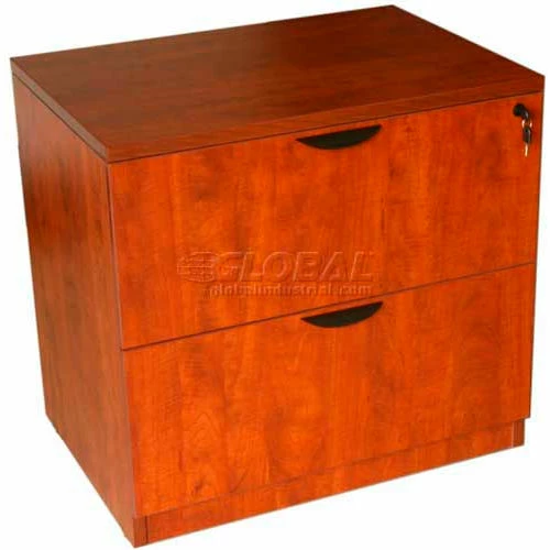 Flash Sale โจ Boss 2-Drawer Lateral File, Cherry โค๏ธ