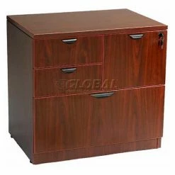 Coupon 🎉 Boss Combo Lateral File 31W" x 22D", Mahogany ✨