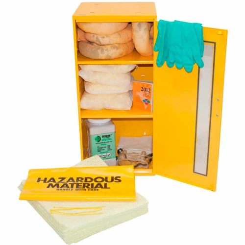 Wholesale โค๏ธ Enpac Wall Mount Spill Containment Cabinet, Large, 12"W x 14"D x 28"H, Aggressive ๐