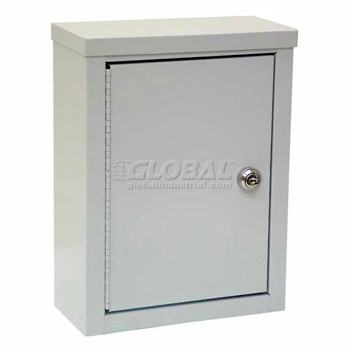 Promo ๐ Omnimed® Wall Storage Cabinet, Ambi-Top, 1 Adjustable Shelf, 9"W x 4"D x 12"H, Grey ๐ฅ - Image 3