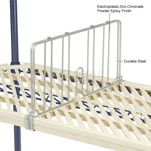 Cheap ๐ Nexel®, Nexelite®, Shelf Divider, 18"D x 8"H ๐ฅฐ - Image 4