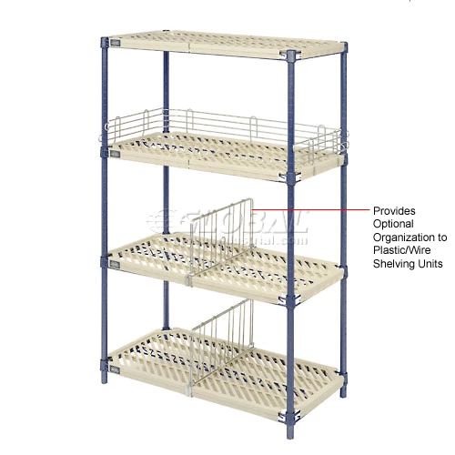 Wholesale ๐ Nexel®, Nexelite®, Shelf Divider, 24"D x 8"H ๐ - Image 6