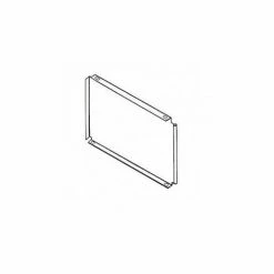 New 😀 Penco Clipper ® Full Height Shelf Divider, 18"D X 10"H, Champagne 🛒